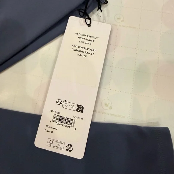 ALO Yoga Softsculpt High-Waist Legging Blue Cobalt - Picture 7 of 8